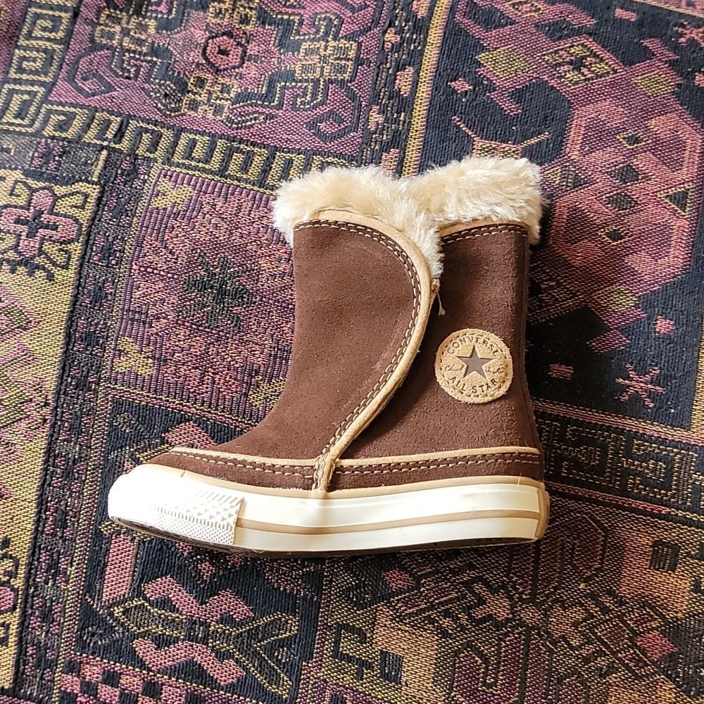 CONVERSE Infant/Toddler Brown High Boot